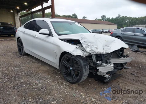 2017 BMW 430I Gran Coupe из США, поврежденный, VIN WBA4F7C5XHG787510